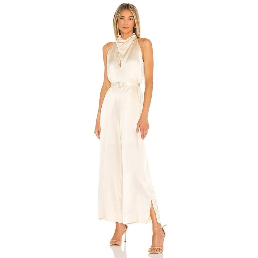 NICHOLAS Ashley Jumpsuit Milk Ivory